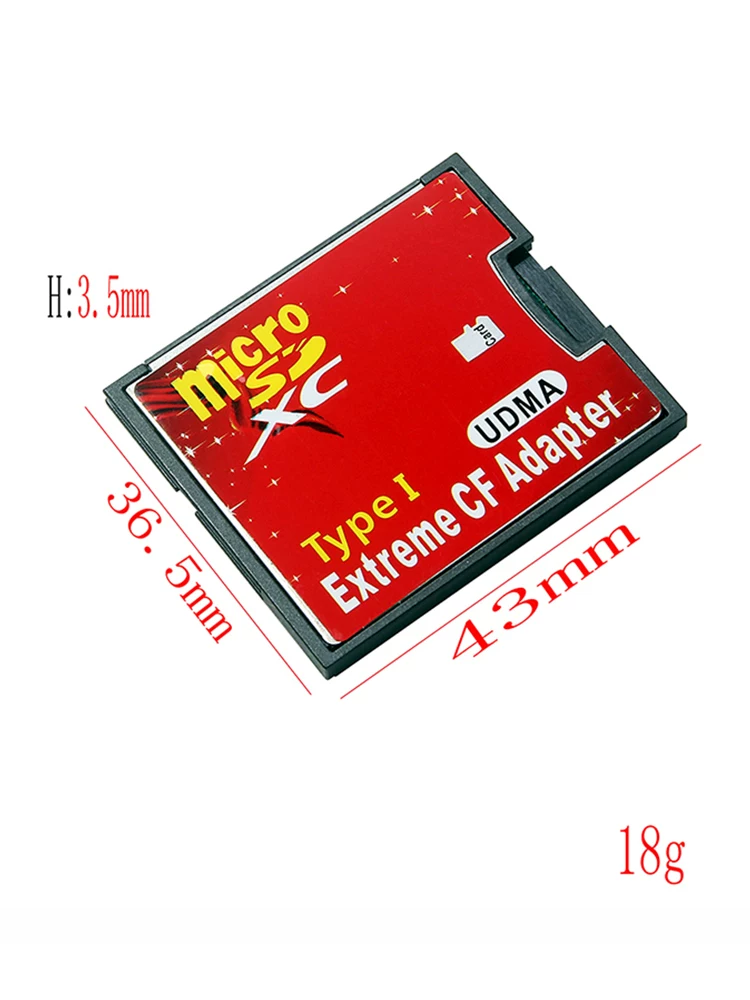 Bộ chuyển đổi thẻ nhớ TF sang CF micro SD sang CF chính hãng cho máy ảnh DSLR, tốc độ cao