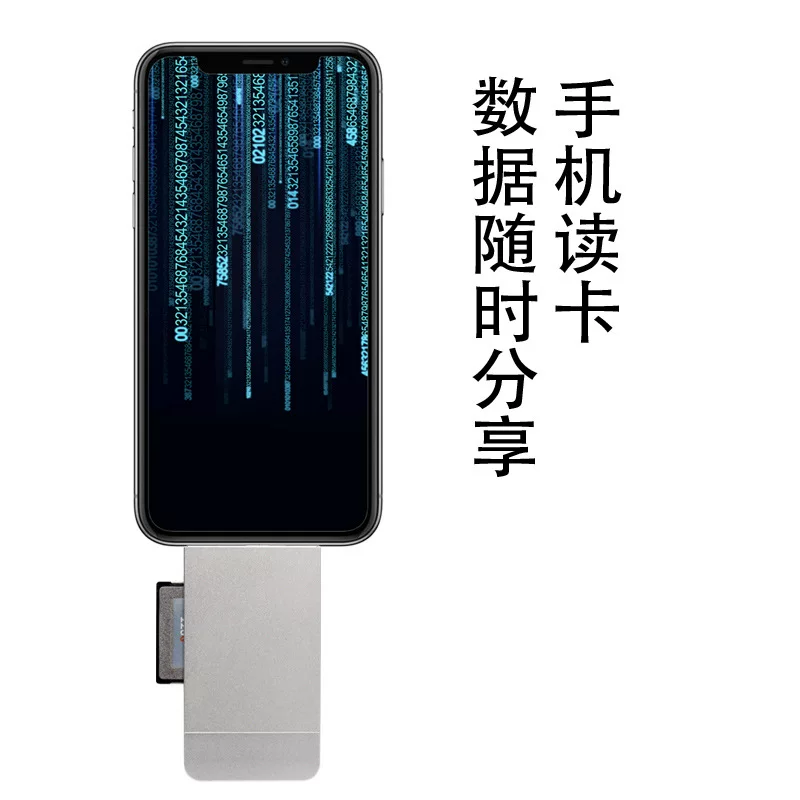 Đầu đọc thẻ USB-A CFexpressTypeB tốc độ cao có lỗ mở từ tính phù hợp với máy ảnh Sony và các loại máy ảnh SLR khác