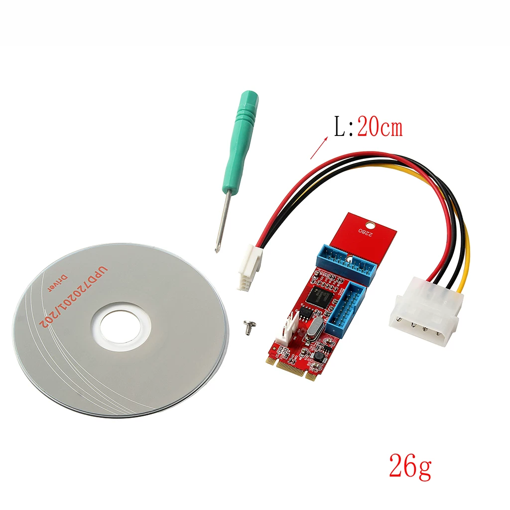 Thẻ chuyển đổi USB3.0 để bàn M.2 Thẻ chuyển đổi M.2 sang 20 chân kép Thẻ chuyển đổi M.2 sang 19 chân