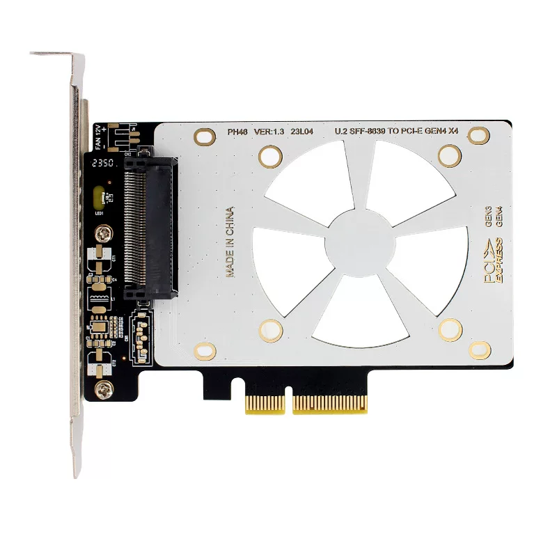 Ổ cứng U2 SFF-8639 sang thẻ chuyển đổi PCI-E X4-U.2 Ổ cứng thể rắn SSD SFF-8639 GEN4