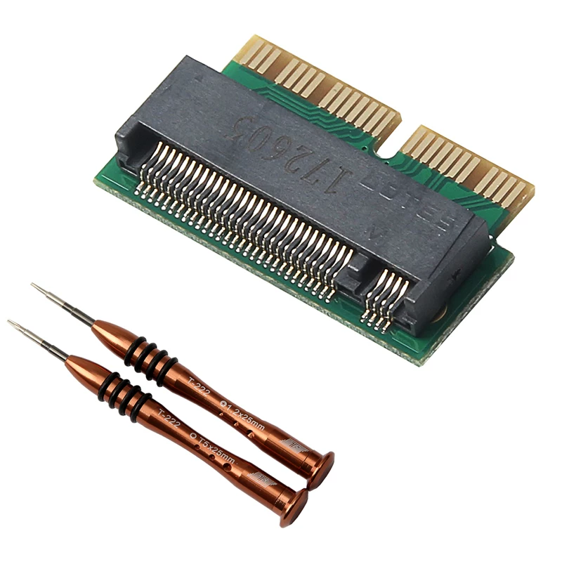 Thích hợp cho thẻ chuyển đổi SSD NGFF M.2 đến phiên bản 2013-2017 của Apple AIR A1465 A1466