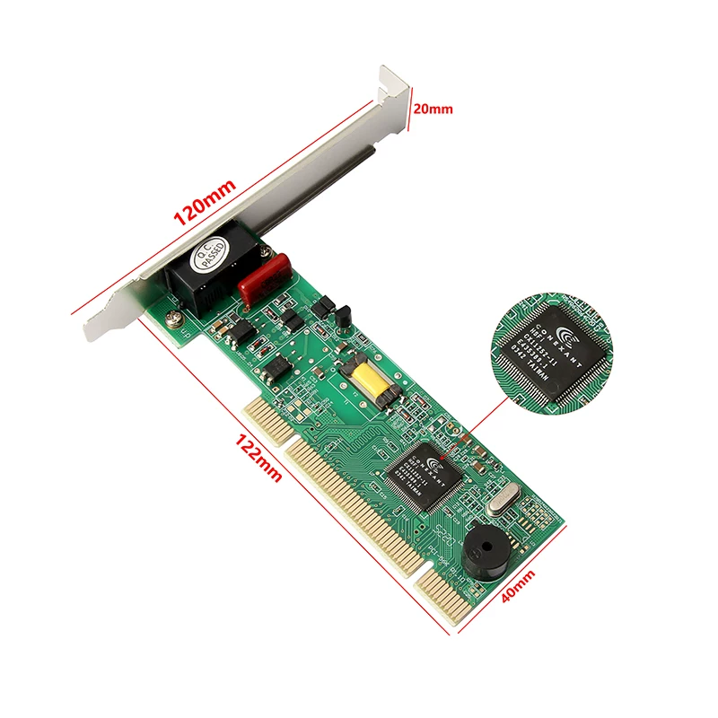Modem fax PCI, truy cập Internet qua đường dây điện thoại, nhận dạng số gọi đến, gửi và nhận fax, MODEM 56k, win7/10