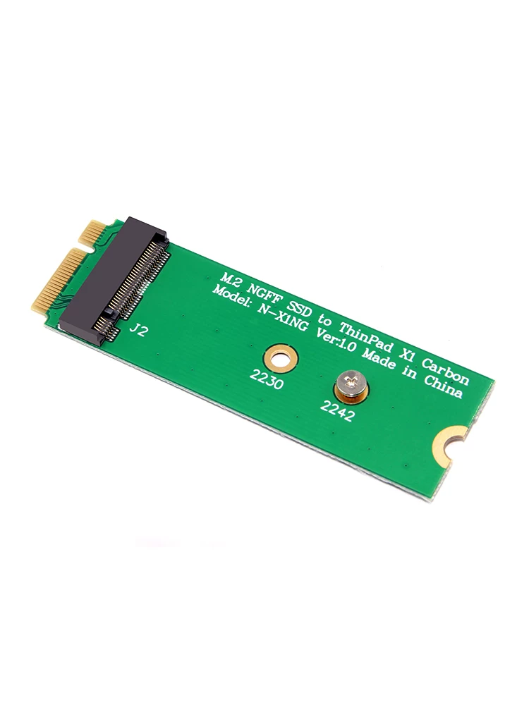 Thích hợp cho NGFF M.2 SSD sang Lenovo X1 CARBON 2013 SSD ổ cứng thể rắn 2242 thẻ chuyển đổi