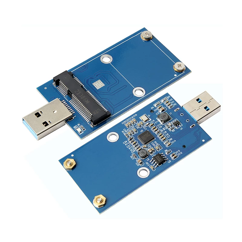 Hộp ổ cứng di động MSATA sang USB3.0 Hộp chuyển đổi ổ cứng thể rắn kênh MSATA sang USB3.0
