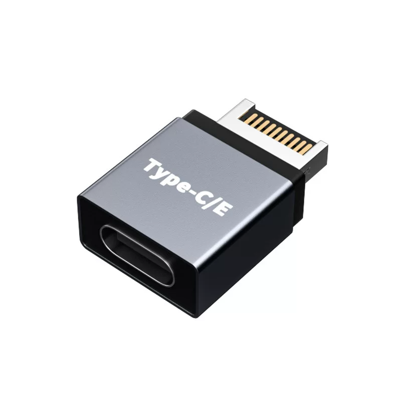 Bộ chuyển đổi Type-E USB3.1 TYPE-C đầu nối nam sang TYPE-E cho máy tính, đầu nối mặt trước khung máy