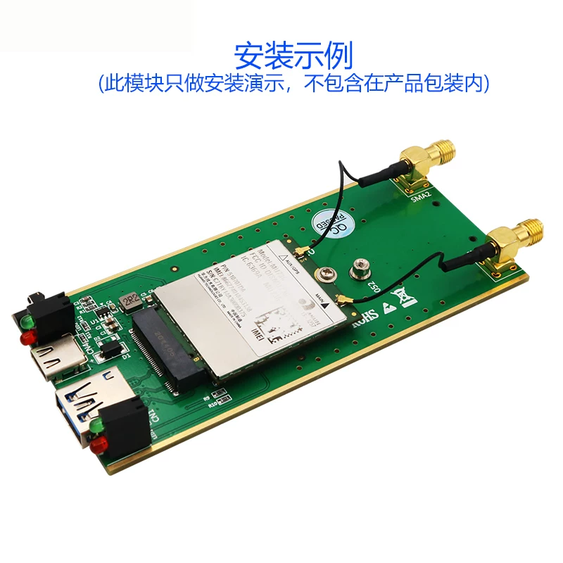 (M.2) KEY B sang USB 3.0 Khe cắm thẻ SIM 3G 4G 5G card mạng LTE mô-đun bảng phát triển máy tính