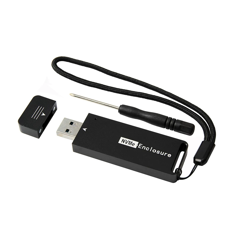 Thích hợp cho vỏ ổ cứng thể rắn NVMe 2230 2242 PCIE NVME sang USB3.0 3.1 vỏ ổ cứng di động
