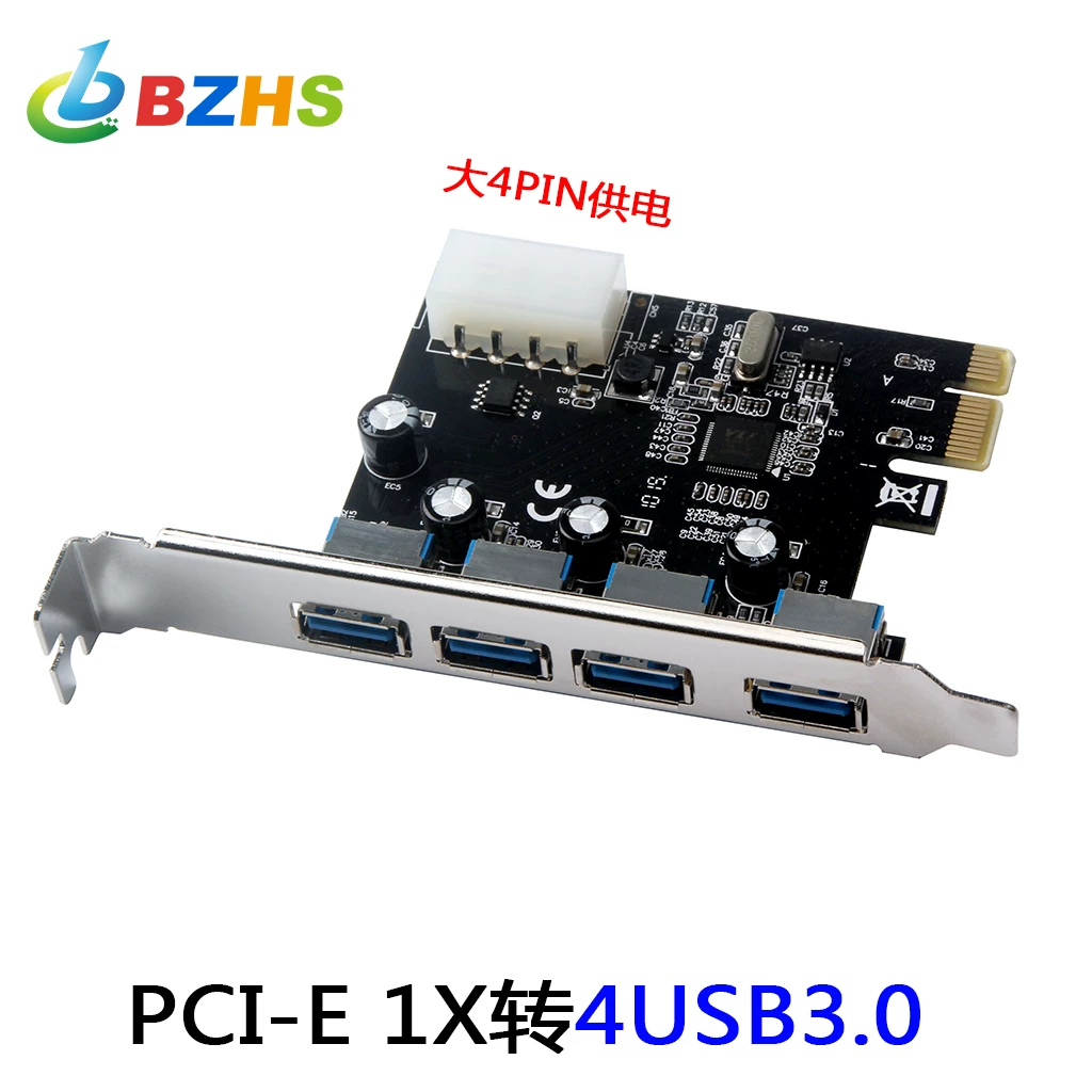 Card mở rộng PCI-E sang USB3.0 4 cổng VIA VL805 Q6 chip pcie usb3.0