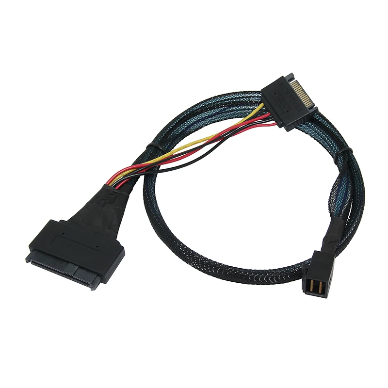 Cáp chuyển đổi SFF-8643 sang U.2 (SFF-8639) NVMe U2 Cáp dữ liệu ổ cứng SSD Cáp ổ cứng