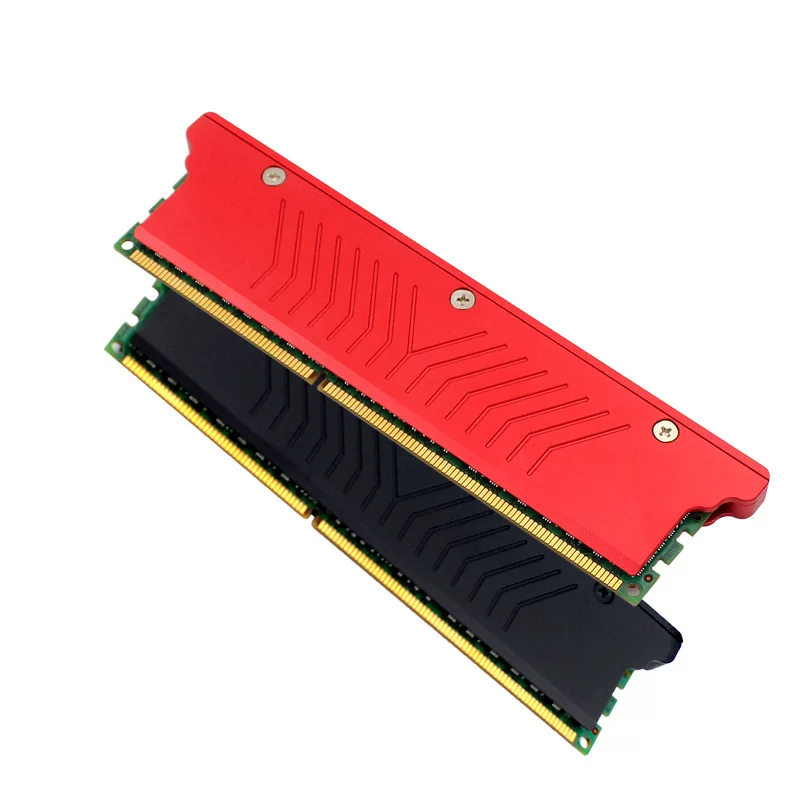 Vỏ tản nhiệt mô-đun bộ nhớ DDR5 bằng hợp kim nhôm Vỏ tản nhiệt bộ nhớ máy tính để bàn DDR3 Vỏ tản nhiệt dạng dải hẹp DDR4