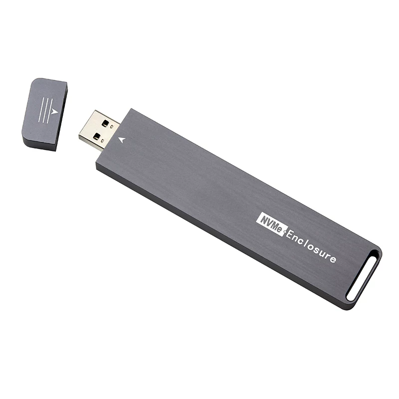 Hộp ổ cứng thể rắn di động NVME M.2NVME sang USB3.1 2280PCIE chuyển đổi ổ cứng thể rắn USB3.0