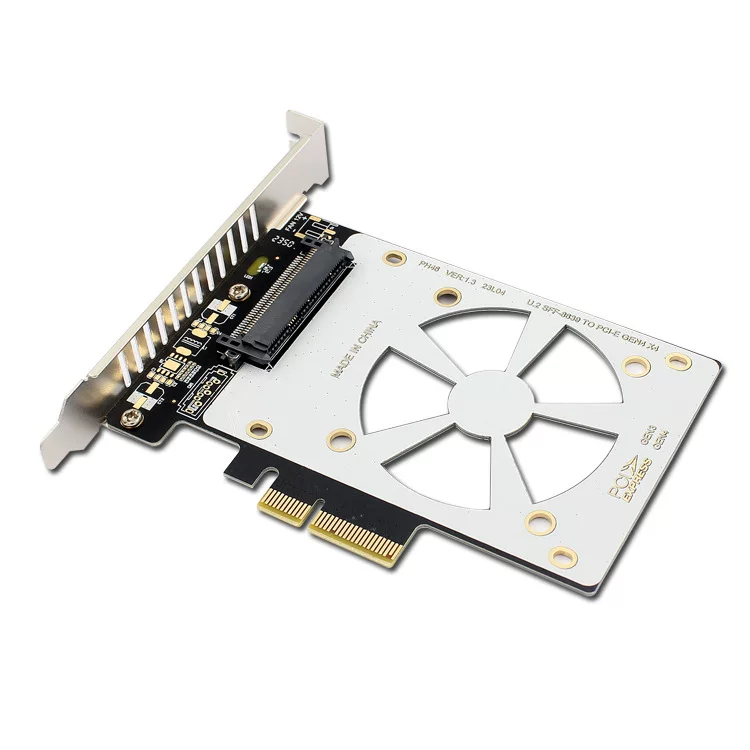 Ổ cứng U2 SFF-8639 sang thẻ chuyển đổi PCI-E X4-U.2 Ổ cứng thể rắn SSD SFF-8639 GEN4
