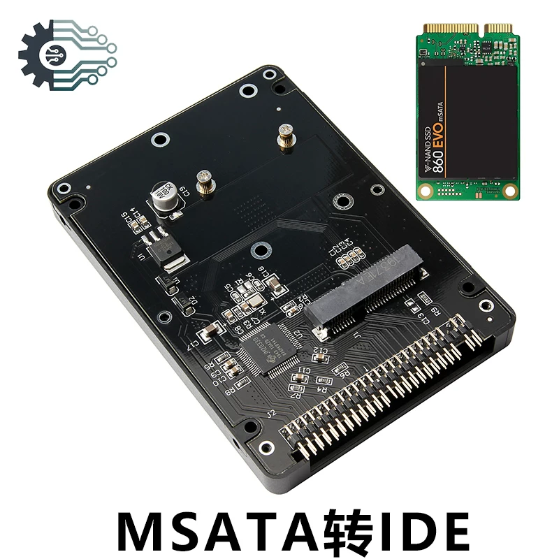 mSATA TO IDE / Ổ cứng mSATA sang ổ cứng cổng song song IDE dành cho máy tính xách tay 2,5 inch Msata TO IDE