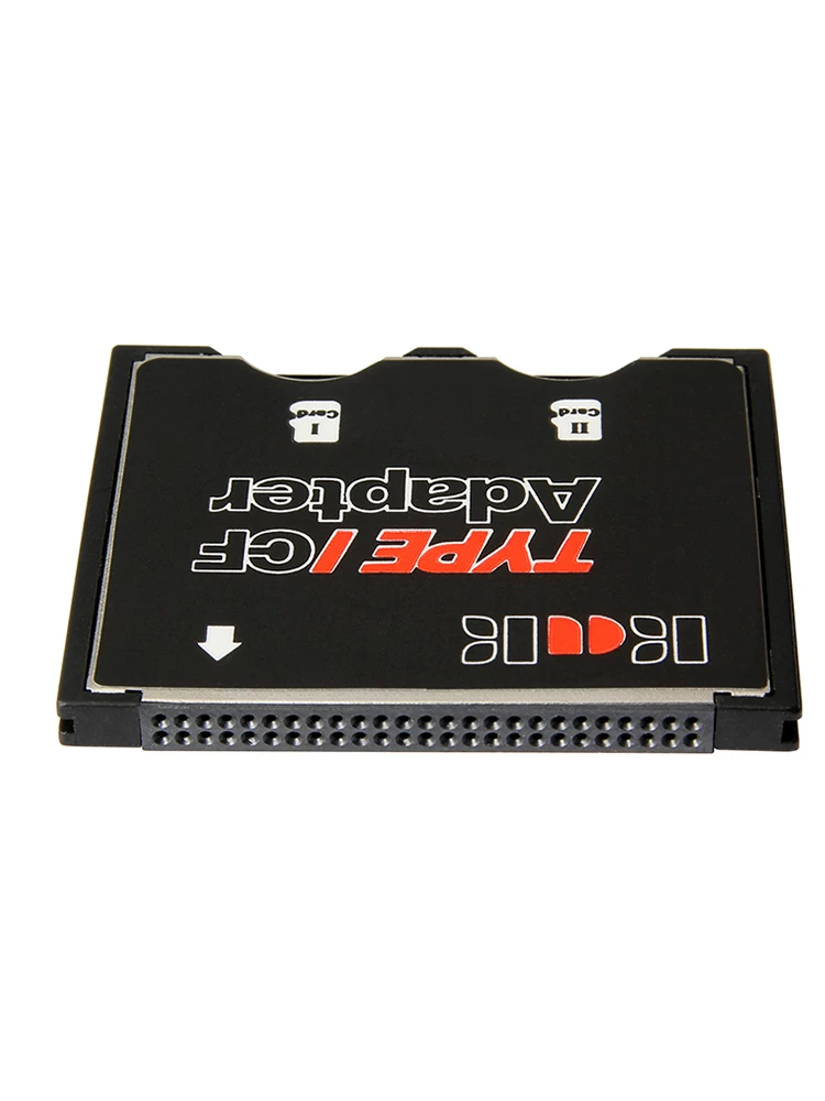 Bộ chuyển đổi thẻ nhớ Dual TF sang CF micro SD sang CF hỗ trợ thẻ bộ chuyển đổi CF cho máy ảnh tốc độ cao SDXC TF sang CF
