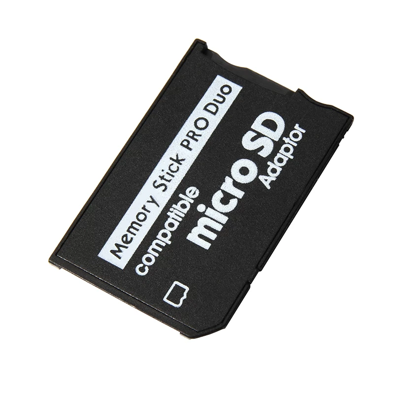 Thích hợp cho bộ chuyển đổi thẻ nhớ PSP TF sang bộ chuyển đổi bộ nhớ dạng que ngắn MS micro sd sang MS PRO DUO