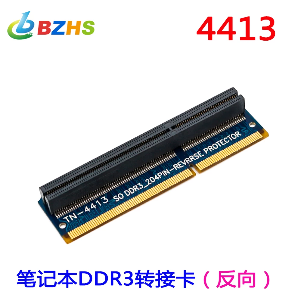Laptop DDR3 mô-đun bộ nhớ thẻ chuyển đổi thẻ kiểm tra thẻ bảo vệ chuyển tiếp/đảo ngược DDR3 sang DDR3