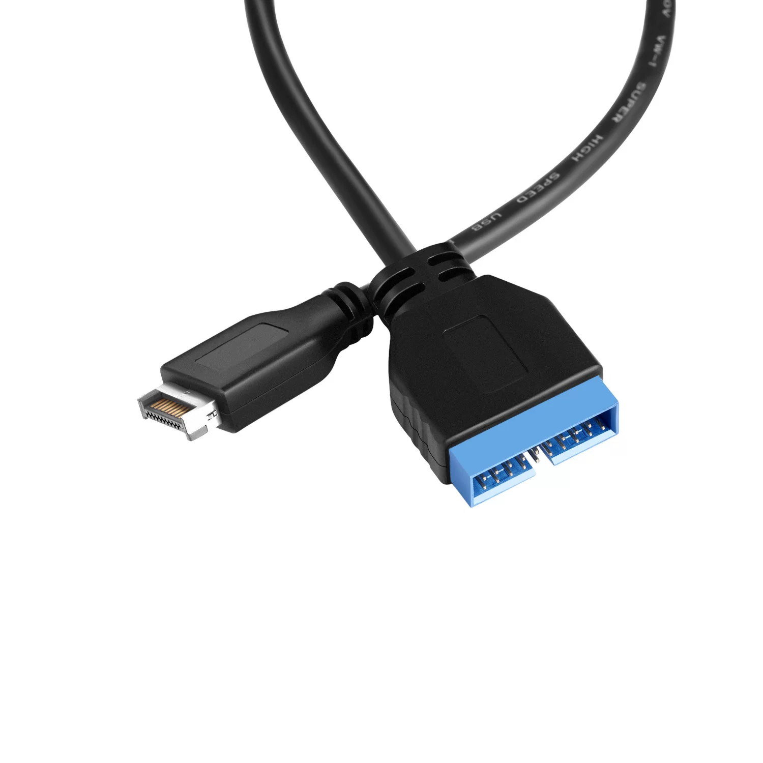 Bo mạch chủ Type-E USB3.1 mini 19Pin sang USB3.0 20Pin Cáp chuyển đổi chân bo mạch chủ 19 chân