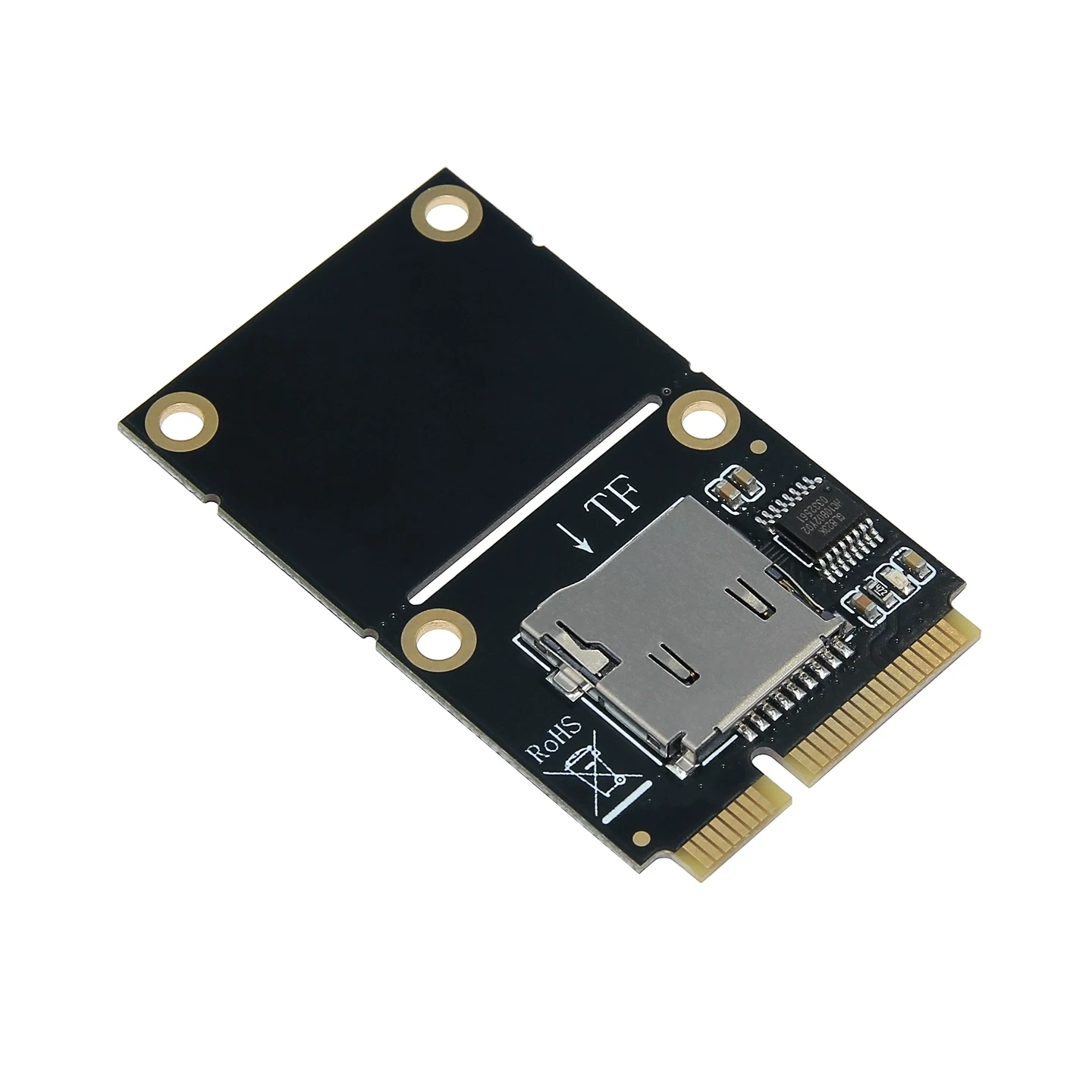 Mini pci-e sang 2 thẻ chuyển đổi Micro SD WiFi sang TF khe cắm thẻ đơn/kép TF máy tính xách tay đầu đọc thẻ TF