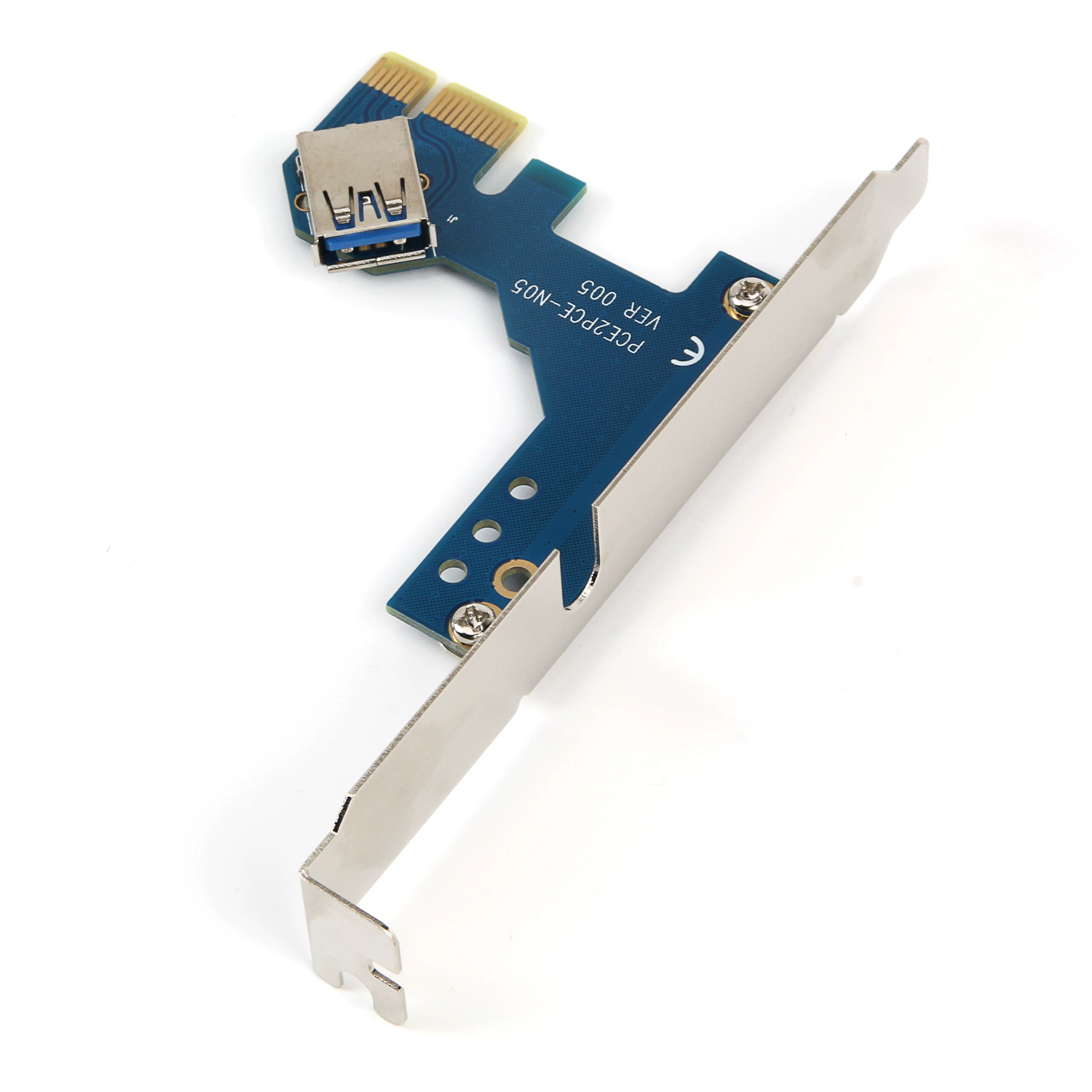 Thẻ chuyển đổi PCI-E sang PCIe 1 đến 3 Thẻ mở rộng giao diện PCI-E sang PCIe 1X Khe cắm PCIe 3 cổng