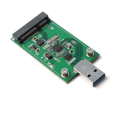 Miễn phí vận chuyển MSATA sang SATA3.0 2.5inch cổng nối tiếp hộp chuyển đổi SSD ổ cứng thể rắn hộp