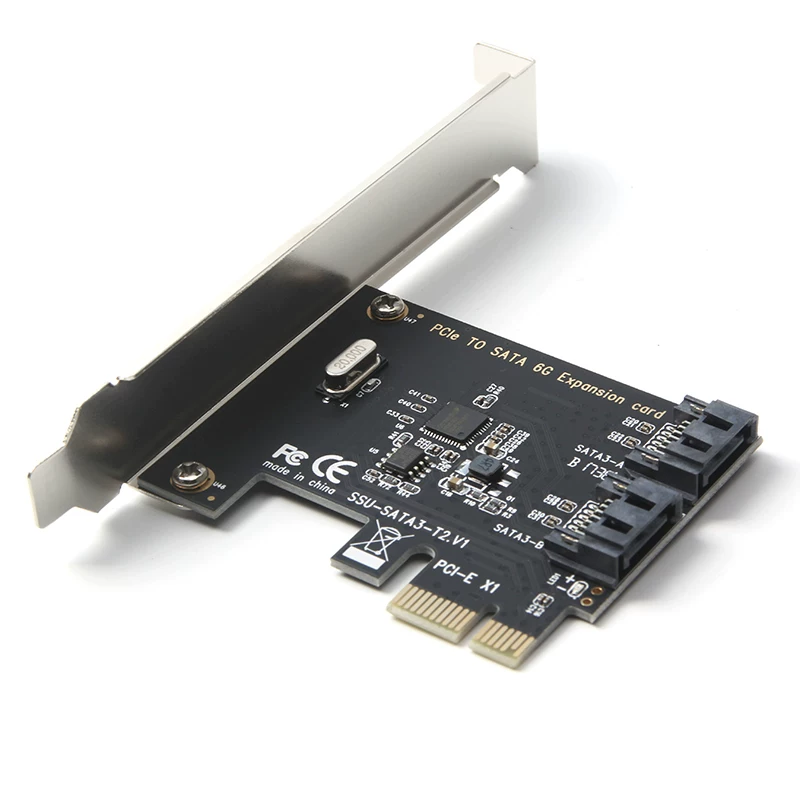 Card mở rộng PCI-e sang SATA3.0 dành cho máy tính để bàn, card chuyển đổi SATA3.0, card mở rộng ổ cứng, giao diện SATA6GB