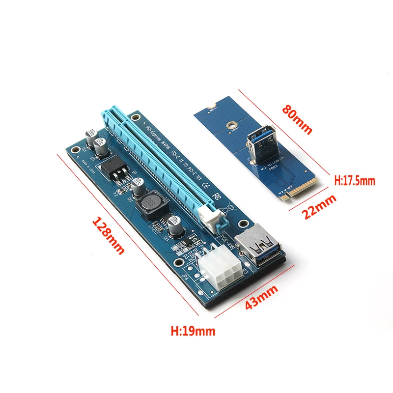 Thẻ chuyển đổi M.2 sang PCI-E tương thích cao, khe cắm M2 trên bo mạch chủ sang thẻ chuyển đổi card đồ họa mở rộng PCIe