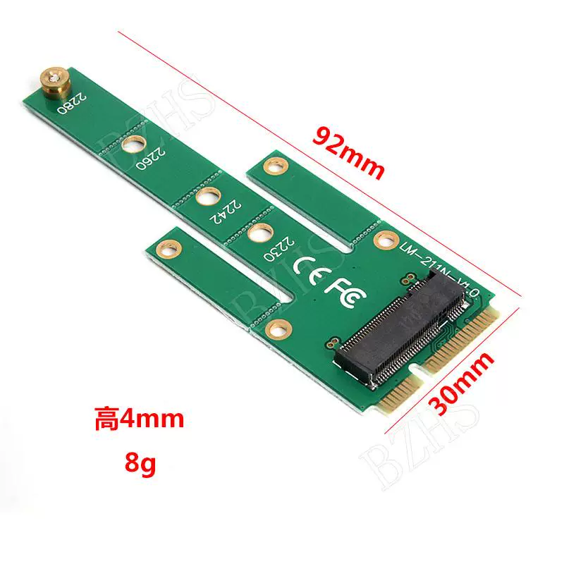 ngff m.2 sang msata chuyển đổi ổ cứng ngff m.2 thành giao diện msata. Chỉ hỗ trợ giao thức sata.