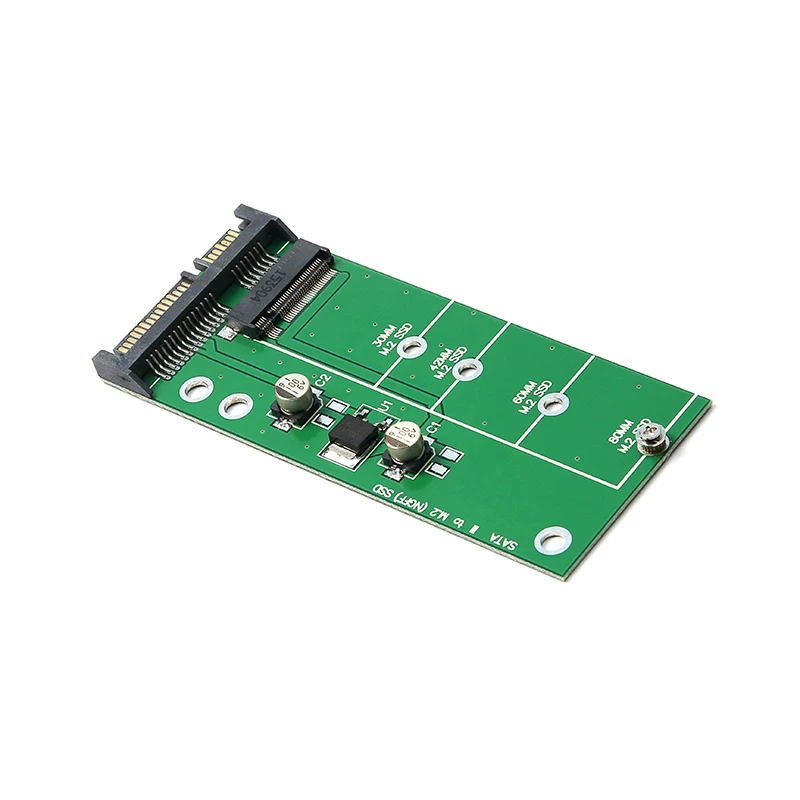 Ổ cứng thể rắn M2 SSD sang thẻ chuyển đổi SATA Bộ chuyển đổi M.2 sang SATA32.5 SATA3