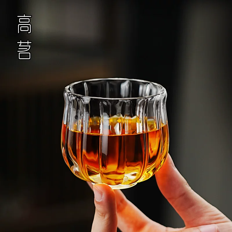 Cốc thủy tinh cao cấp dành cho nữ, cốc thủy tinh chạm khắc thủ công cao cấp dùng trong gia đình, cốc trà cao cấp, chịu nhiệt tốt.