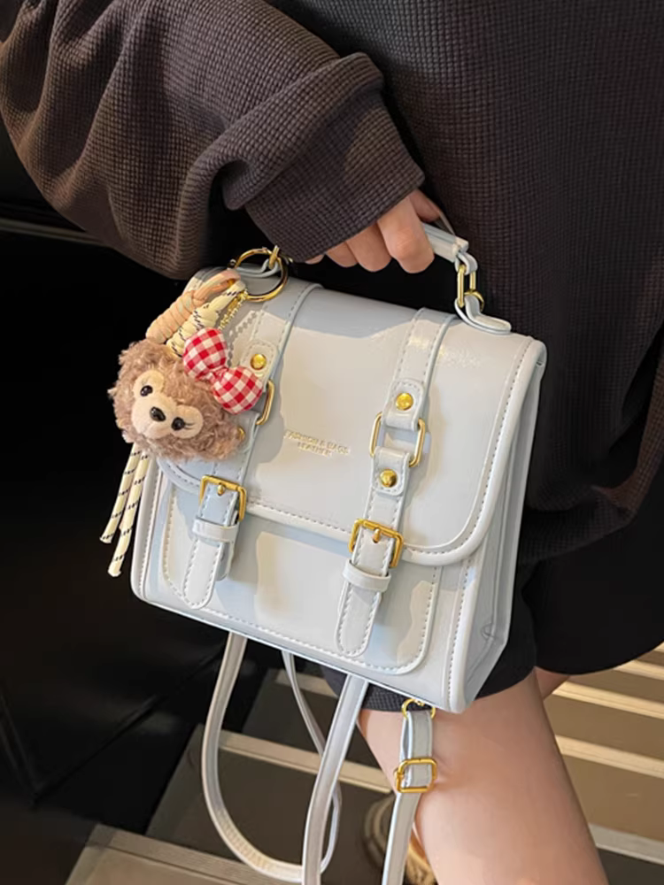 Ba lô phong cách Nhật Bản dành cho nữ, thiết kế mới lạ cá tính 2025, phiên bản Hàn Quốc, phong cách ins, cặp đi học, ba lô du lịch