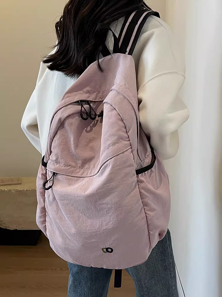 Túi xách dung tích lớn 2025, balo đa năng thời trang dành cho nữ sinh đại học, balo du lịch sành điệu