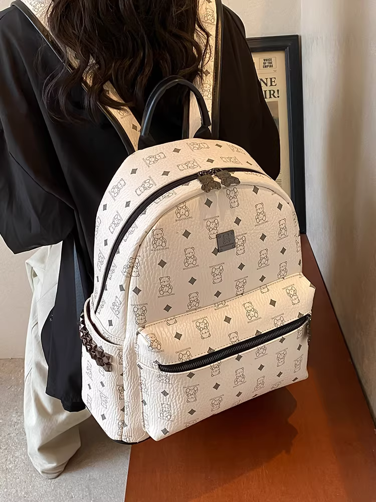 Ba lô nữ cỡ lớn kiểu mới 2025, túi đựng laptop đi làm, du lịch, thiết kế độc đáo, balo học sinh, balo sinh viên đại học