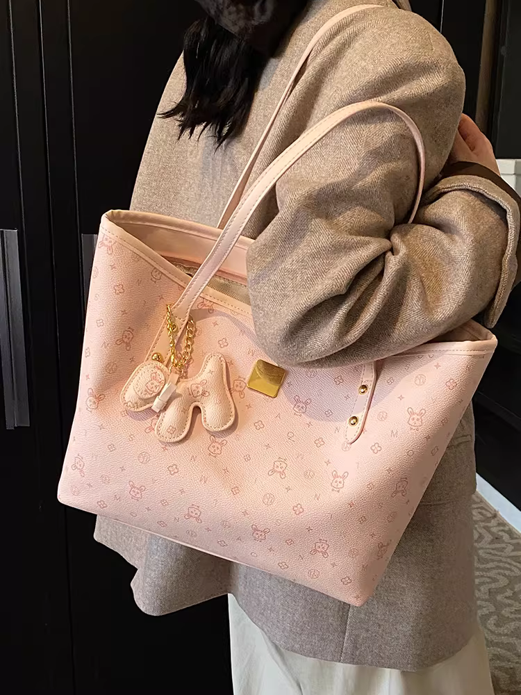 Túi đi làm hàng ngày cho nữ, dung tích lớn, mẫu mới thu đông 2025, túi đeo vai đa năng, túi tote thời trang