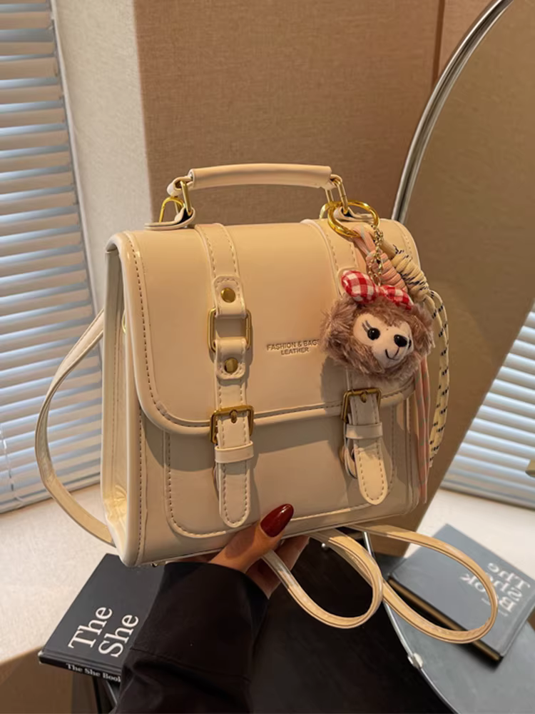 Ba lô phong cách Nhật Bản dành cho nữ, thiết kế mới lạ cá tính 2025, phiên bản Hàn Quốc, phong cách ins, cặp đi học, ba lô du lịch