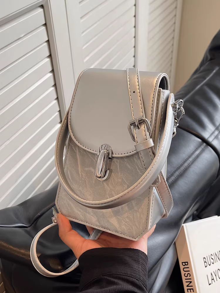 Túi đeo chéo điện thoại nữ xuân hè 2025, túi mini cao cấp, thiết kế thời trang, túi vuông nhỏ