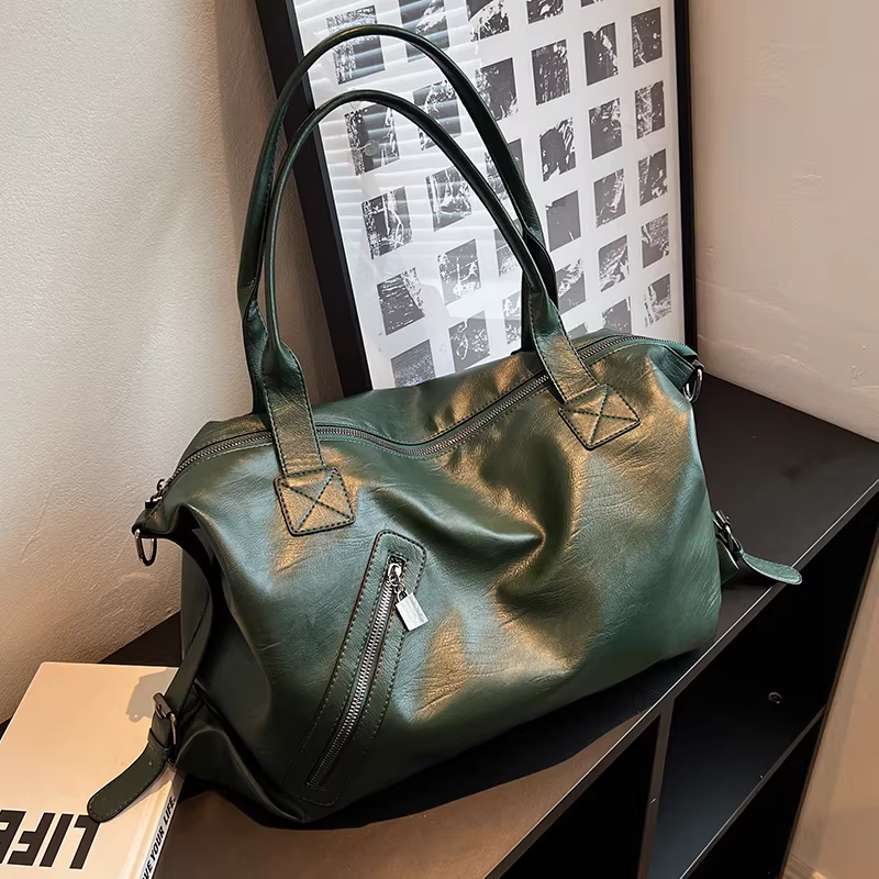 Túi xách nữ cỡ lớn 2025 chất liệu vải Oxford mới, túi đeo chéo mùa thu đông, phong cách độc đáo, túi đeo vai/nách