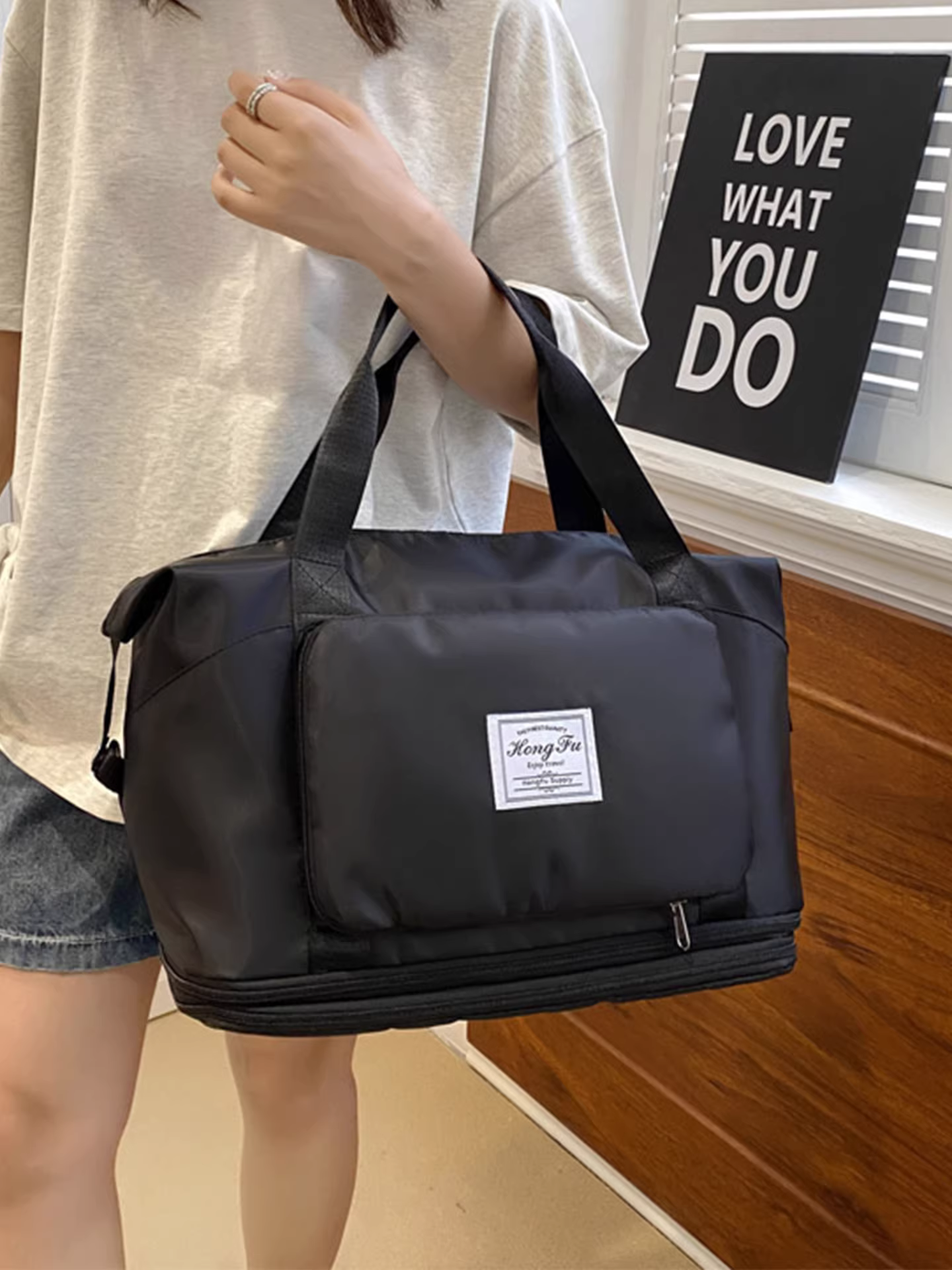 Túi vải Oxford dành cho nữ, dung tích lớn, mẫu mới hè 2025, đa năng, đeo vai, túi thể thao mẹ và con gái, túi du lịch ngắn ngày