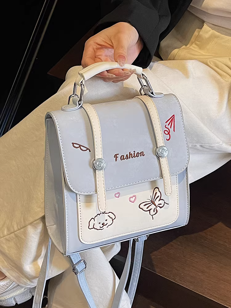 Ba lô nữ, nhẹ và thời trang khi đi du lịch, mẫu mới 2025, thiết kế độc đáo dành cho sinh viên, cặp đi học mang lại cảm giác cao cấp, ba lô du lịch.