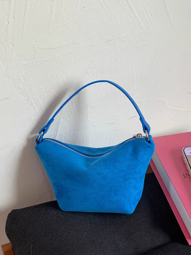 Túi đeo chéo kiểu xô thời trang retro mờ, thiết kế độc đáo dành cho nữ, mẫu mới hè 2025.