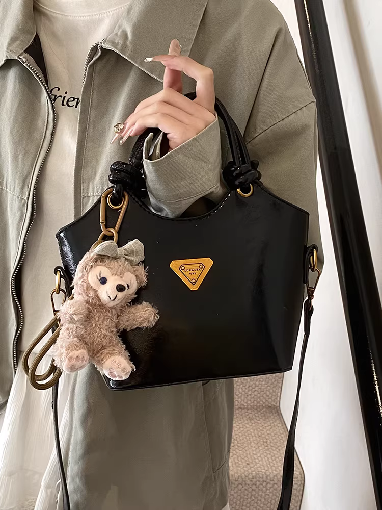 Túi xách nữ dung tích lớn, đa năng mùa xuân hè, kiểu dáng mới 2025, túi đeo chéo đơn giản, túi xách thường ngày, túi tote đi làm