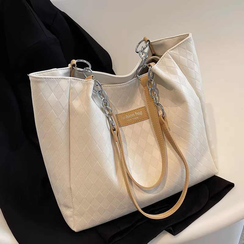Túi xách nữ cỡ lớn kiểu mới 2025, túi đeo vai cao cấp, túi lớn dành cho nữ sinh, sinh viên, đi làm, túi tote