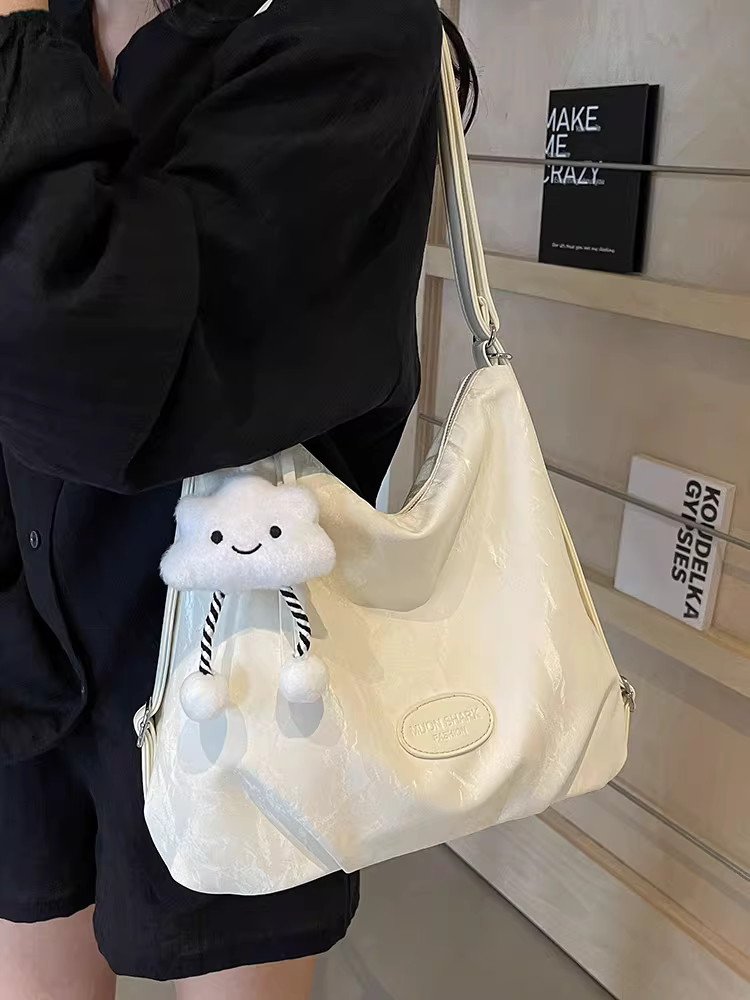 Túi ba năng 2025 mẫu mới dành cho nữ, túi đeo vai/chéo dung tích lớn, thiết kế thời trang, balo cao cấp