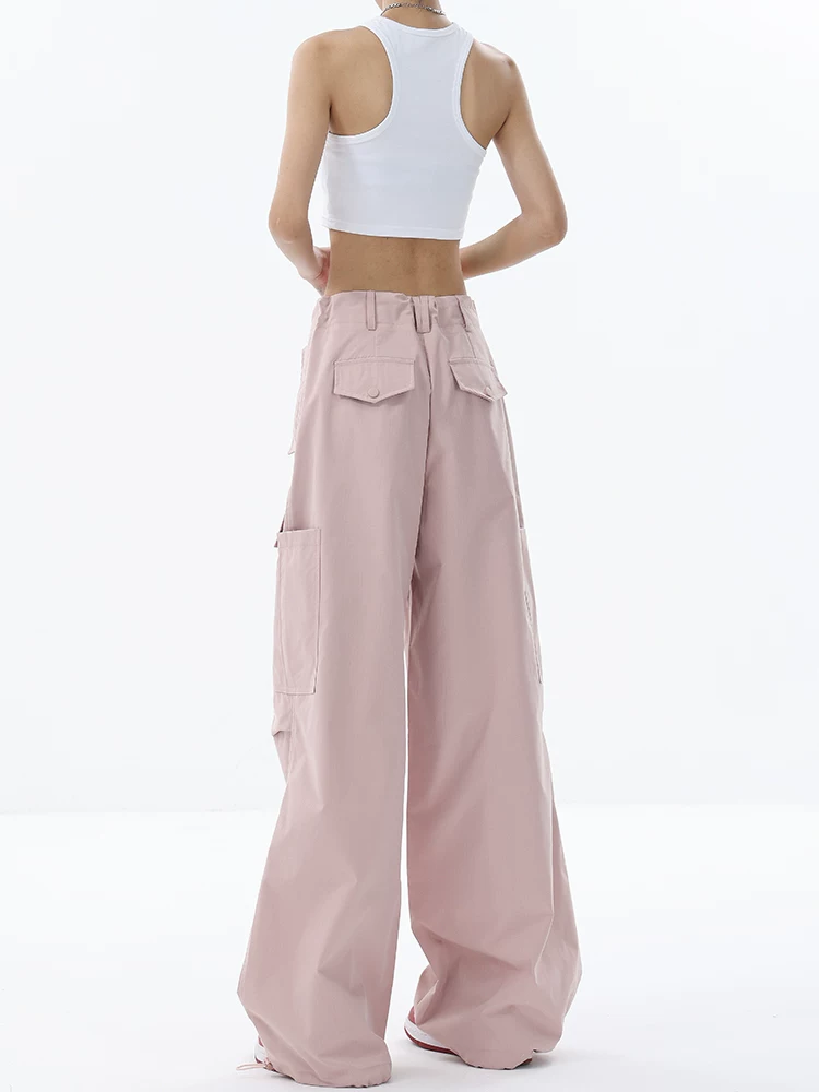 Quần Âu Nữ KEN STUDIO Xuân/Hè 2025 Thiết Kế Eo Xếp Ly Giúp Giảm Cân, Quần Dài Suông Thoải Mái