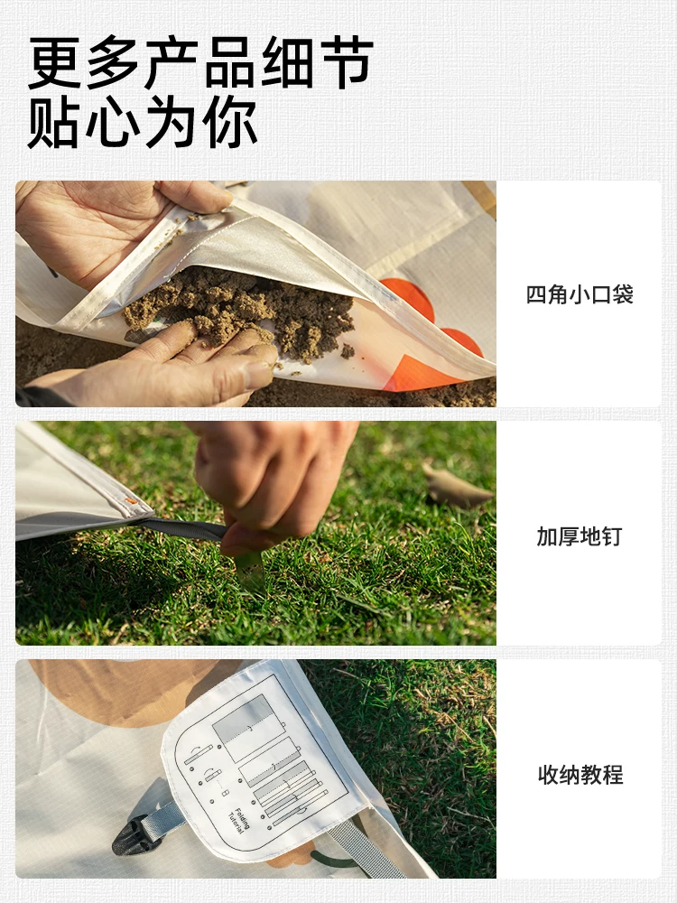 Thảm dã ngoại di động ngoài trời, kích thước bỏ túi, vải trải đất mini, chống thấm nước và chống ẩm, thảm cắm trại nhẹ, thảm bãi biển, thảm đi chơi mùa xuân, thảm sân cỏ