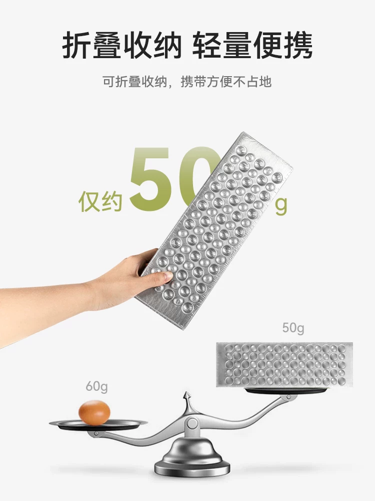 Thảm chống ẩm tổ trứng cắm trại ngoài trời, đệm ngồi có thể gập lại, thảm đựng trứng, thảm dã ngoại bằng màng nhôm, thảm trải đất dày dành cho một người, đệm mông.