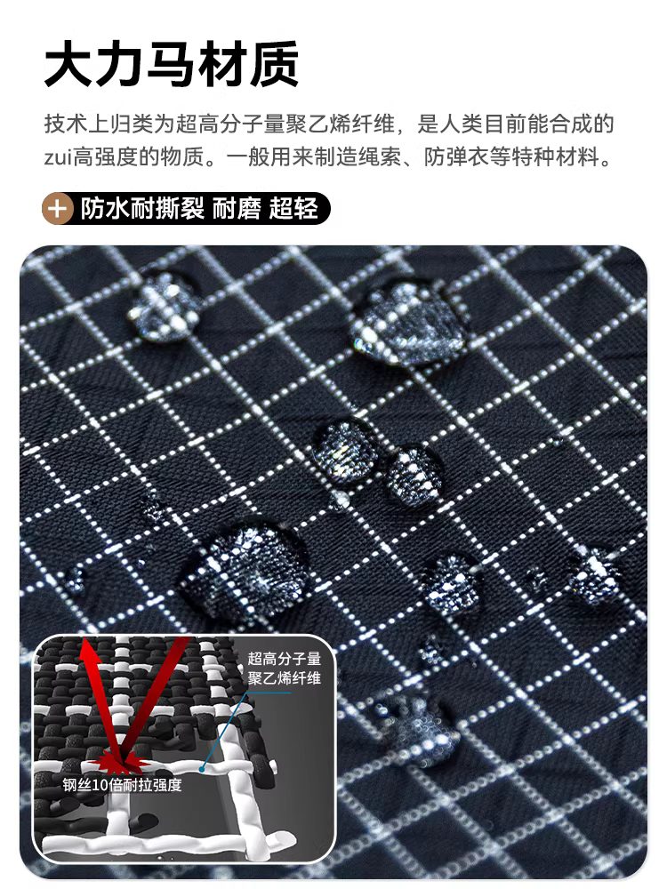 Túi đựng cốc titan ngoài trời HIKEMAN, bền và chống mài mòn, túi đựng cốc nước cắm trại và bộ trà bảo vệ chống va chạm, túi đựng đồ linh tinh