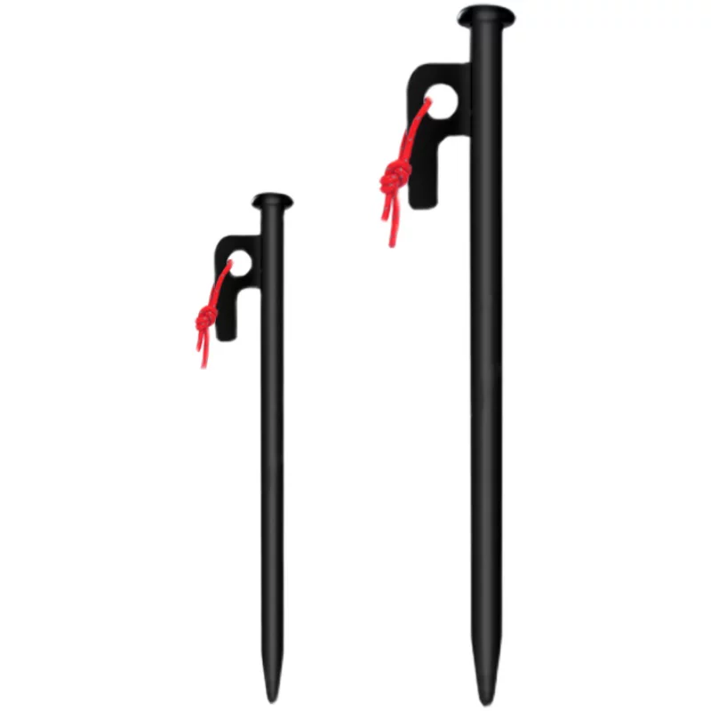 Cọc neo cắm trại ngoài trời chống gió 40CM, cọc thép dựng mái che lớn, cọc neo bãi biển, cọc neo cắm trại cường độ cao