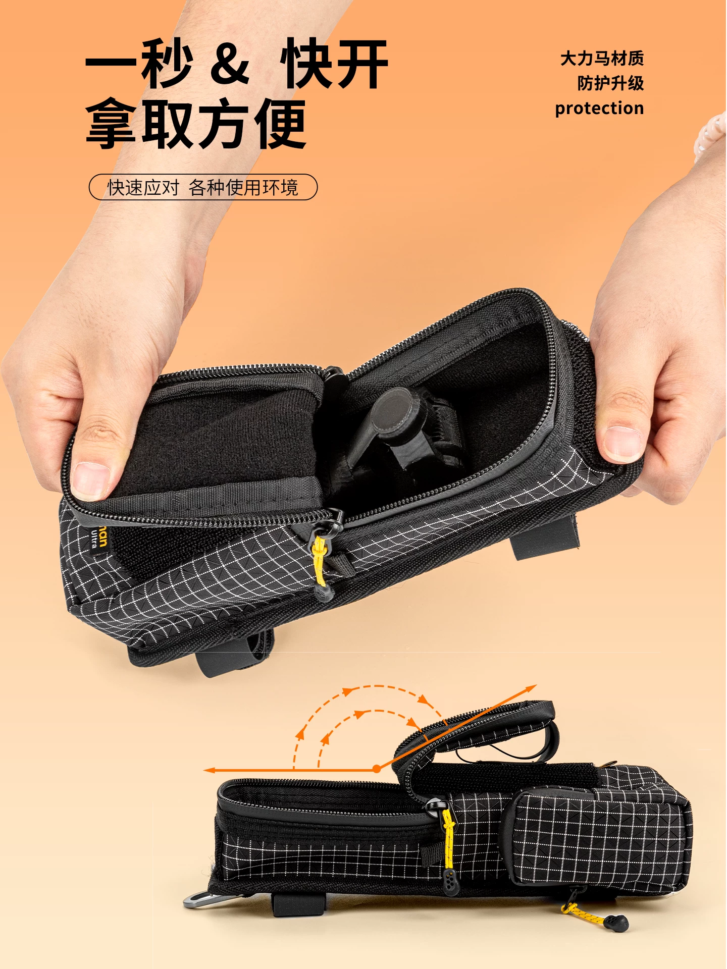 Túi đựng máy quay DJI Pocket 3 ngoài trời, túi đeo chéo, túi mở rộng, túi treo, chống rơi, dành cho chụp ảnh