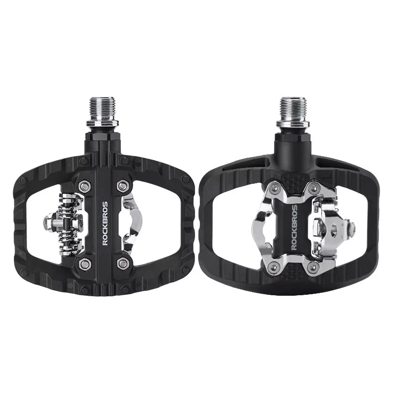 Rock Brothers bàn đạp xe đạp leo núi bàn đạp phẳng bàn đạp xe đạp có ổ trục bàn đạp nylon bàn đạp ổ trục phụ kiện đi xe đạp