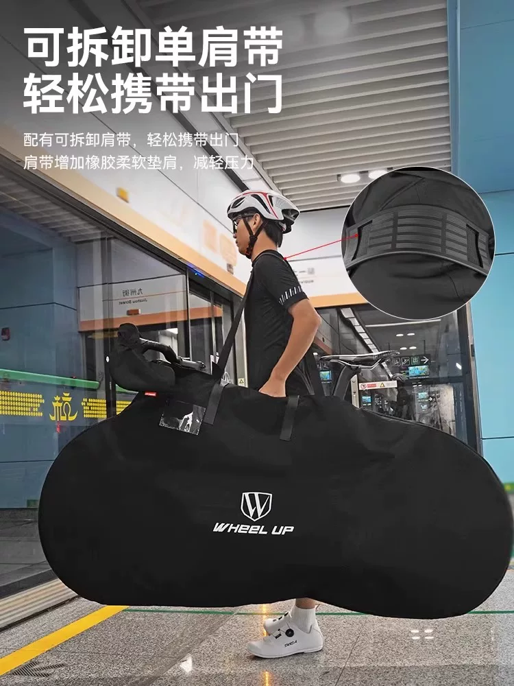 Túi đựng xe đạp Wheelup, dành cho xe đạp leo núi, đường cao tốc, tàu cao tốc, bộ dụng cụ xe đạp di động đầy đủ, túi đựng đồ thể thao di động